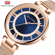 MINI FOCUS 0234 L Luxury Brand Fashion Casual Ladies Watch Women Quartz Diamond Bracelet Wrist Watches Women Watches